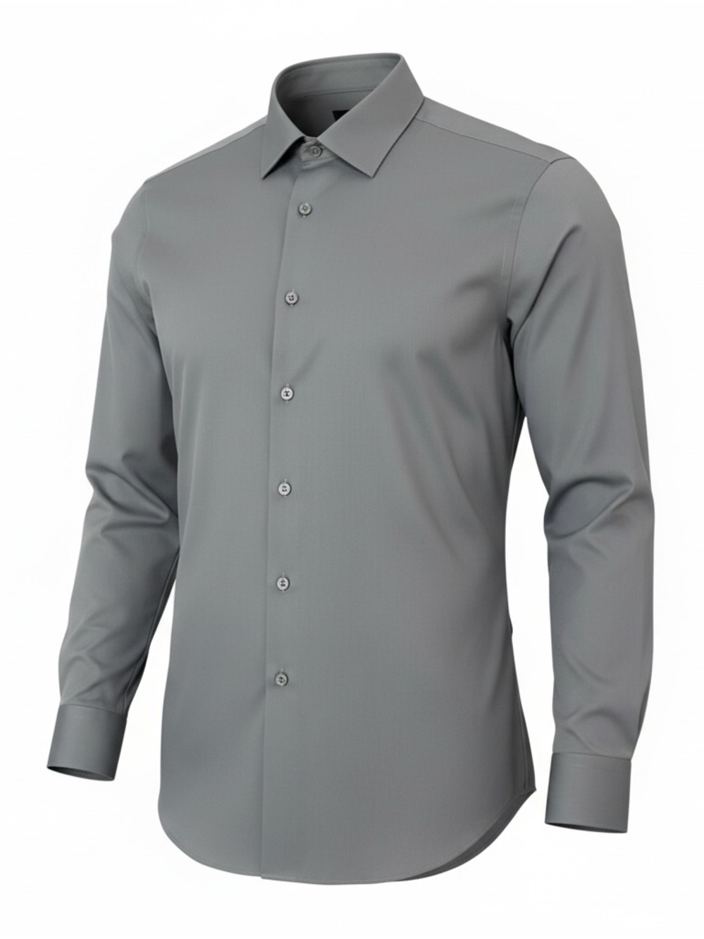 Calvin Klein Slim Fit/No Iron Men's Classic Button-Down Dress Shirt